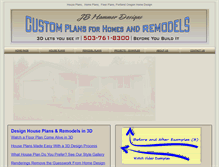 Tablet Screenshot of jbhammerdesigns.com